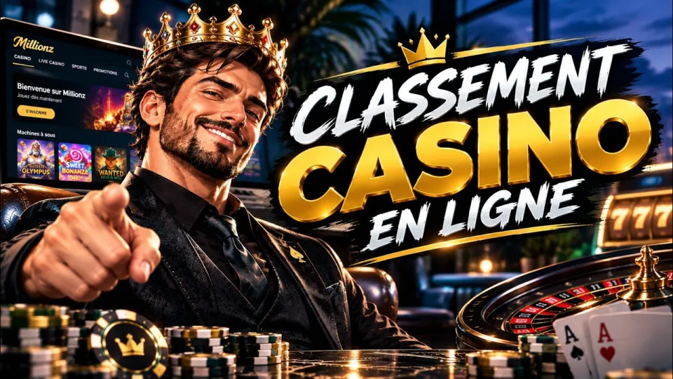 Mon Classement de Meilleur Casino en Ligne de 2026/2027 !